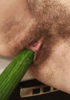 ATK Natural & Hairy: Anni Bay (Cucumber sex in the kitchen.)