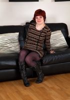 ATK Archives: Florence Buck (Hairy redhead Florence has a gaping hole)