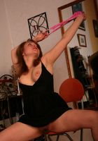 ATK Archives: Malina (Malina bends over to show her tits)