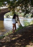 ATK Archives: Petra (Naughty babe Petra walks around naked in town)
