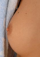 ATK Archives: Sara (Sexy babe Sara teases after her shower playing with her hairy pussy)