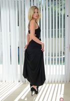 ATK Premium: Scarlet Red (Scarlet Red Poses in a Form-fitting Black Dress)