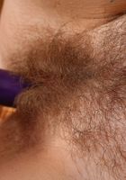 ATK Natural & Hairy: Varga (Varga Shoves a Purple Vibrator Up Her Pussy)